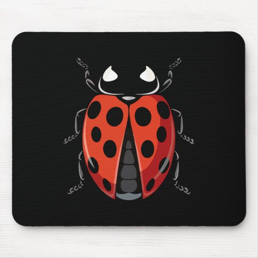 Ladybug大人の子供たち男性女性Ladybug衣装 マウスパッド (正面)