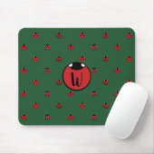 Ladybug水玉模様マウスパッド マウスパッド (マウス)