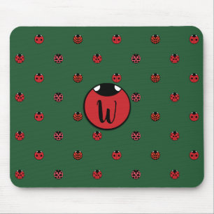 Ladybug水玉模様マウスパッド マウスパッド