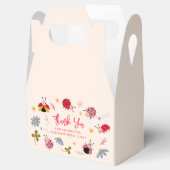 Ladybug赤いバグ赤ちゃんシャワー フェイバーボックス (オープン)