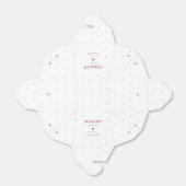 Ladybug赤ちゃんシャワー フェイバーボックス (折り畳みなし)