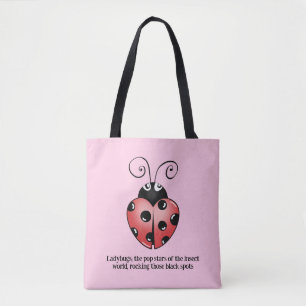 Ladybug鮮やかバーストトートバッグ – あなたのスタイルを注入 トートバッグ