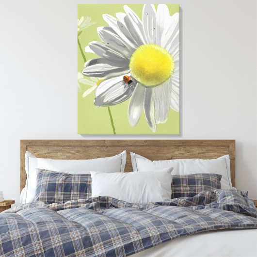 LadyBug キャンバスプリント (インサイチュ (寝室))