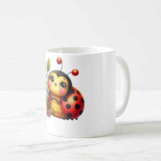 Ladybug コーヒーマグカップ (正面右)