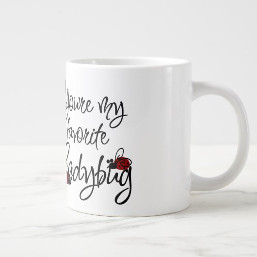 Ladybug – ジャンボマグ ジャンボコーヒーマグカップ (右)