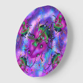 LADYBUG ART ラージ壁時計 (傾斜)