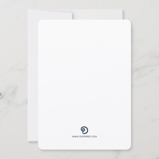 Ladybug Baby Shower Invitation Lovebug Invite 招待状 (裏面)