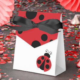 Ladybug Baby Shower Treat フェイバーボックス