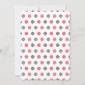 Ladybug Birthday Party · エレガント & Cute 招待状 (裏面)