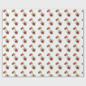 Ladybug Birthday Wrapping Paper ラッピングペーパー (フラット)