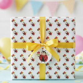 Ladybug Birthday Wrapping Paper ラッピングペーパー