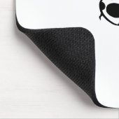 Ladybug Black and White Mini - マウスパッド (コーナー)