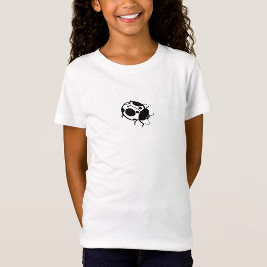 Ladybug Black and White Mini - Tシャツ (正面)