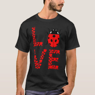 Ladybug Bug Love Cute Ladybug Insect Entomology Bu Tシャツ