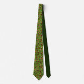 Ladybug Bugs & Insects Pattern Custom Necktie ネクタイ (正面)