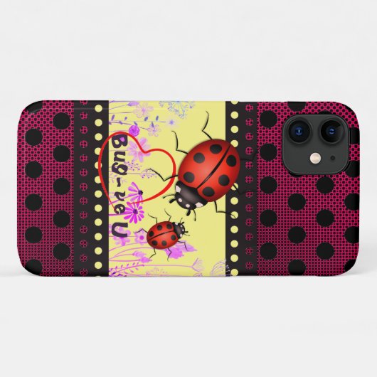 Ladybug Case-Mate iPhoneケース (裏面(横))