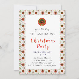 Ladybug Christmas Party 招待状