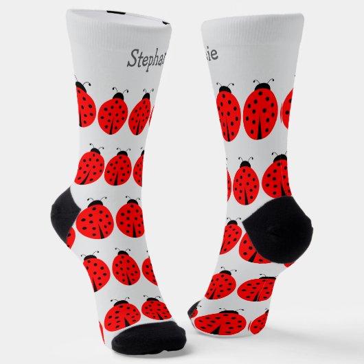 Ladybug Design ソックス (傾斜あり)