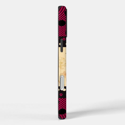 Ladybug Dots Case-Mate iPhoneケース (裏面 / 右)