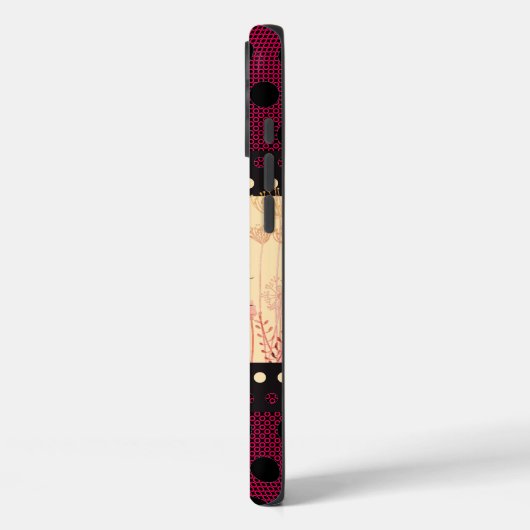 Ladybug Dots Case-Mate iPhoneケース (裏面 / 左)