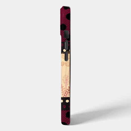 Ladybug Dots Case-Mate iPhoneケース (裏面 / 左)