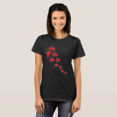 Ladybug Entomologist Insect Catcher Bug Collecting Tシャツ (正面フル)