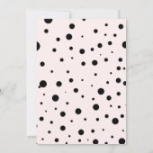 Ladybug First Birthday Invitation 招待状 (裏面)