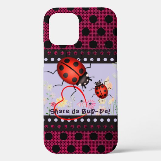 Ladybug Fortune Case-Mate iPhoneケース iPhone 12ケース (裏面)