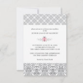 Ladybug Garden Party Invitations 招待状 (正面)