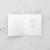 Ladybug Get Well Card カード (内部)