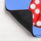 LadyBug Gift for Buglovers & Gardeners マウスパッド (コーナー)