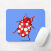 LadyBug Gift for Buglovers & Gardeners マウスパッド (マウス)