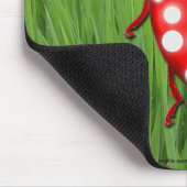 LadyBug Gift for Buglovers & Gardeners マウスパッド (コーナー)