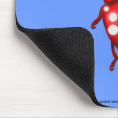 LadyBug Gift for Buglovers & Gardeners マウスパッド (コーナー)