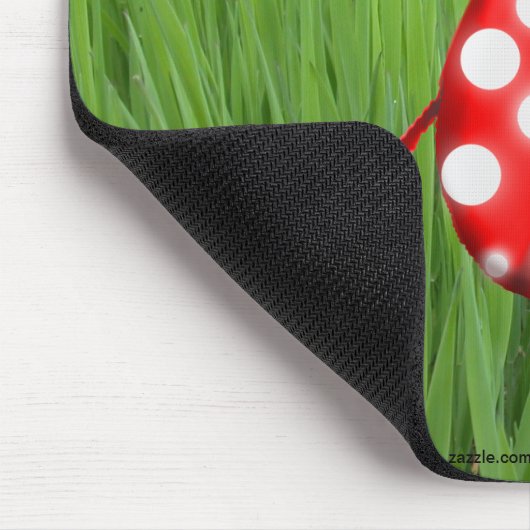 LadyBug Gift for Buglovers & Gardeners マウスパッド (コーナー)