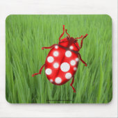 LadyBug Gift for Buglovers & Gardeners マウスパッド (正面)
