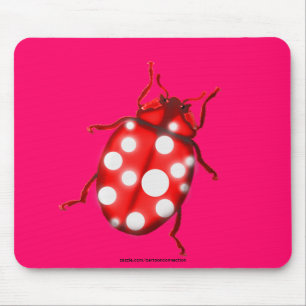 LadyBug Gift for Buglovers & Gardeners マウスパッド