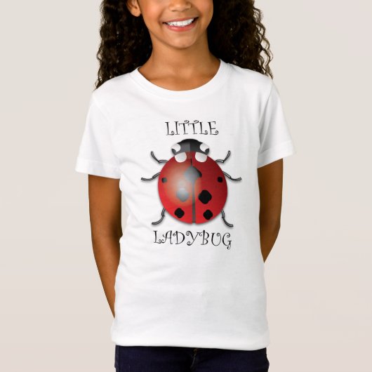 Ladybug - Girls'Bella Jersey Tシャツ (正面)