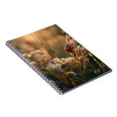 Ladybug Golden Meadow Notebook ノートブック (右側)
