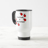 LadyBUG Good Luck Fortune Family Amulet Photo Coff トラベルマグ (正面左)