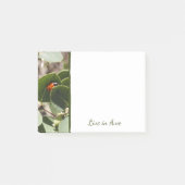 Ladybug in Green Leaves Post-It Notes ポストイット (正面)