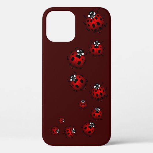 Ladybug iPhoneケースレディーバードiPhoneギフト Case-Mate iPhoneケース (裏面)