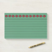 Ladybug Jumbo Post Itに関する注意事項 ポストイット (デスク)