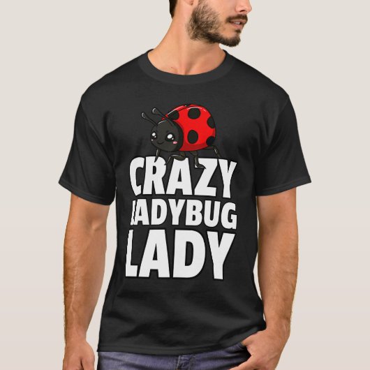 Ladybug Lady Bug Entomologistの昆虫昆虫学1 Tシャツ (正面)