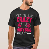 Ladybug Lady Bugs Entomology昆虫捕獲昆虫H Tシャツ (正面)