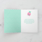 Ladybug Ladybird Birthday Party  カード (内部)