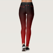 Ladybug Leggings Ladybird Insect Leggings レギンス (裏面)