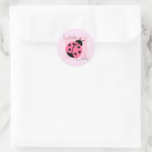 Ladybug "Little Lady"スタンプ/封筒用シール ラウンドシール (バッグ)