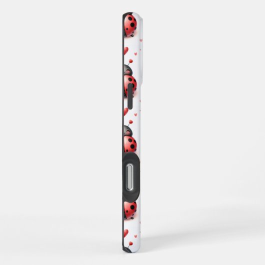 Ladybug Love iPhoneケース (右側面)