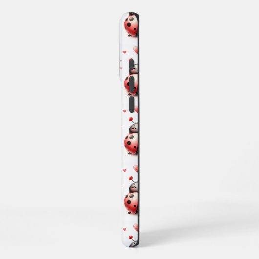 Ladybug Love iPhoneケース (左側面)